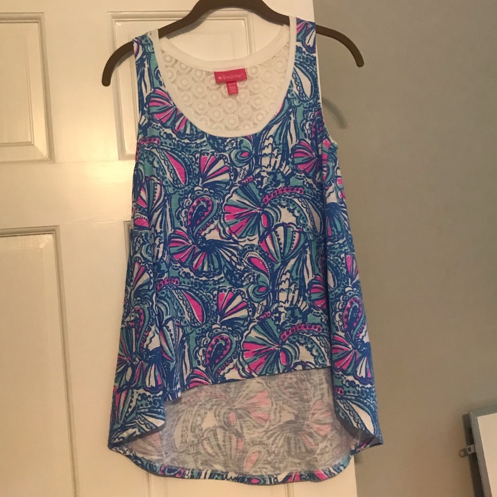 Lilly Pulitzer for Target My Fans Top Sz XS
